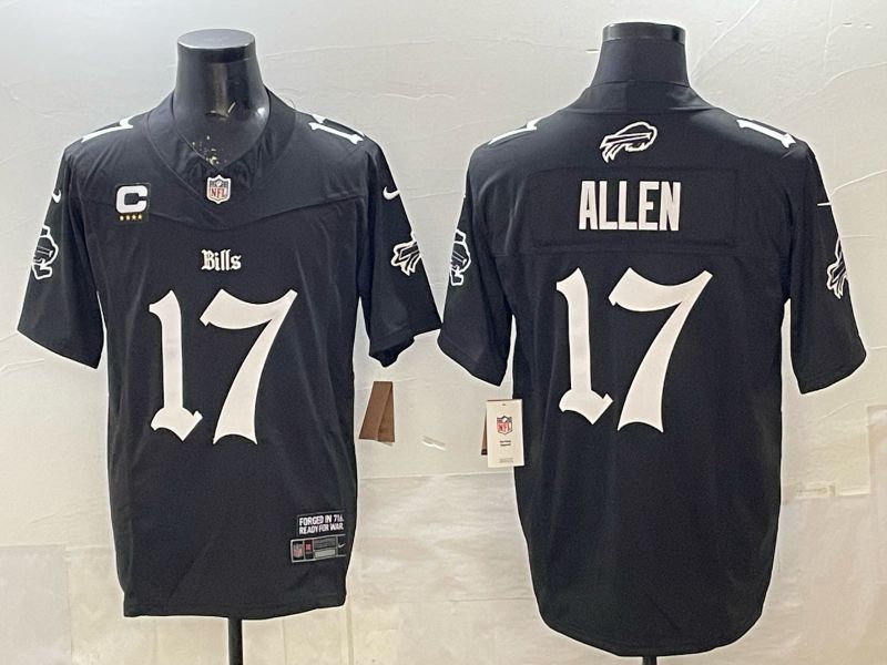 Men 2026 Nike Buffalo Bills #17 Allen Black 7th generation Limited NFL Jersey 001